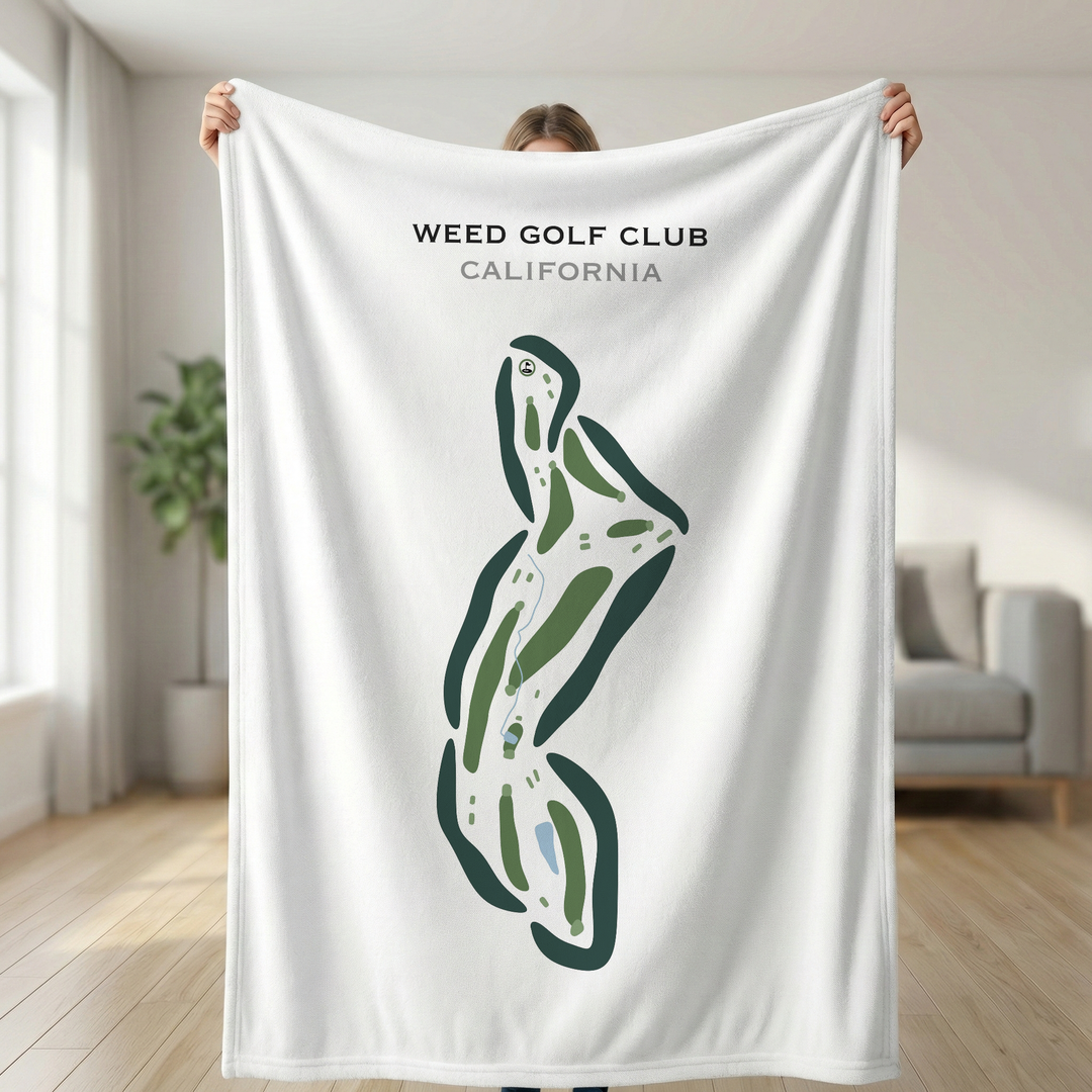 Weed Golf Club, California - Printed Golf Courses