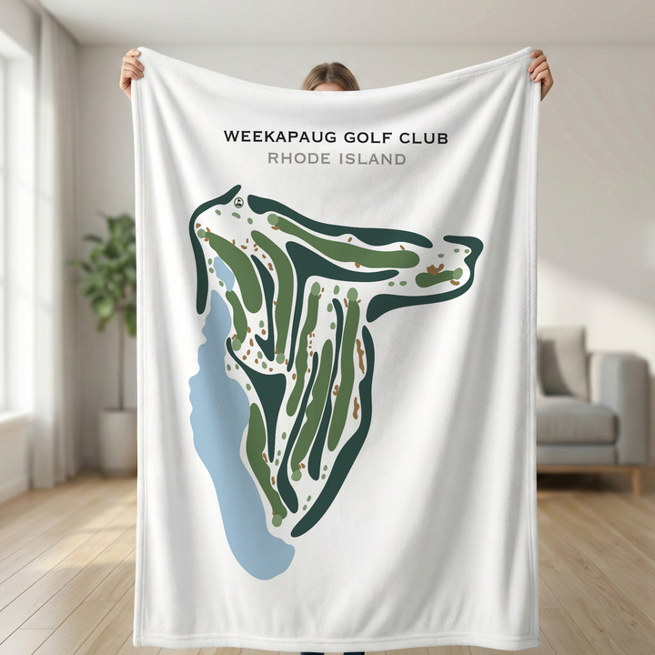 Weekapaug Golf Club, Rhode Island - Printed Golf Courses