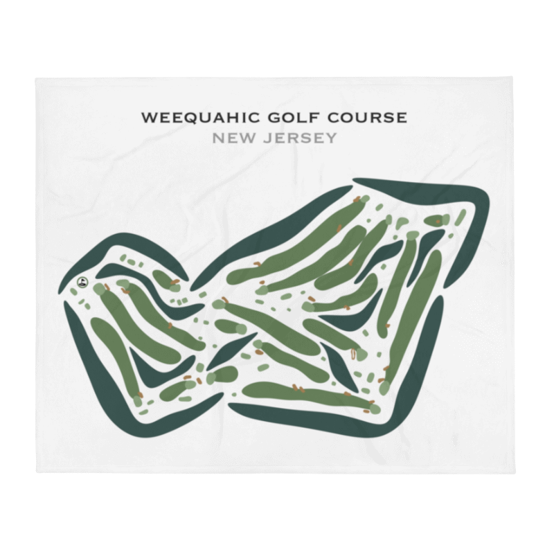 Weequahic Golf Course, New Jersey - Printed Golf Courses