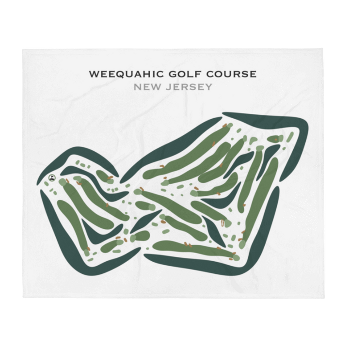 Weequahic Golf Course, New Jersey - Printed Golf Courses