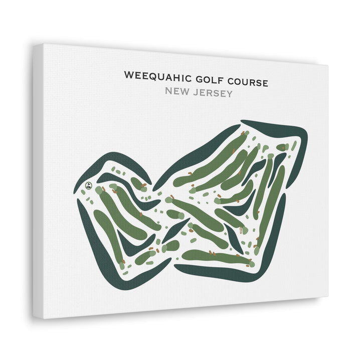 Weequahic Golf Course, New Jersey - Printed Golf Courses