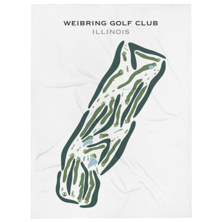 Weibring Golf Club, Illinois - Printed Golf Courses