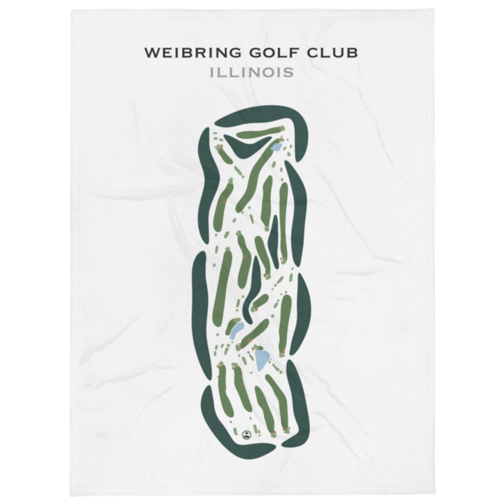 Weibring Golf Club, Illinois - Printed Golf Courses