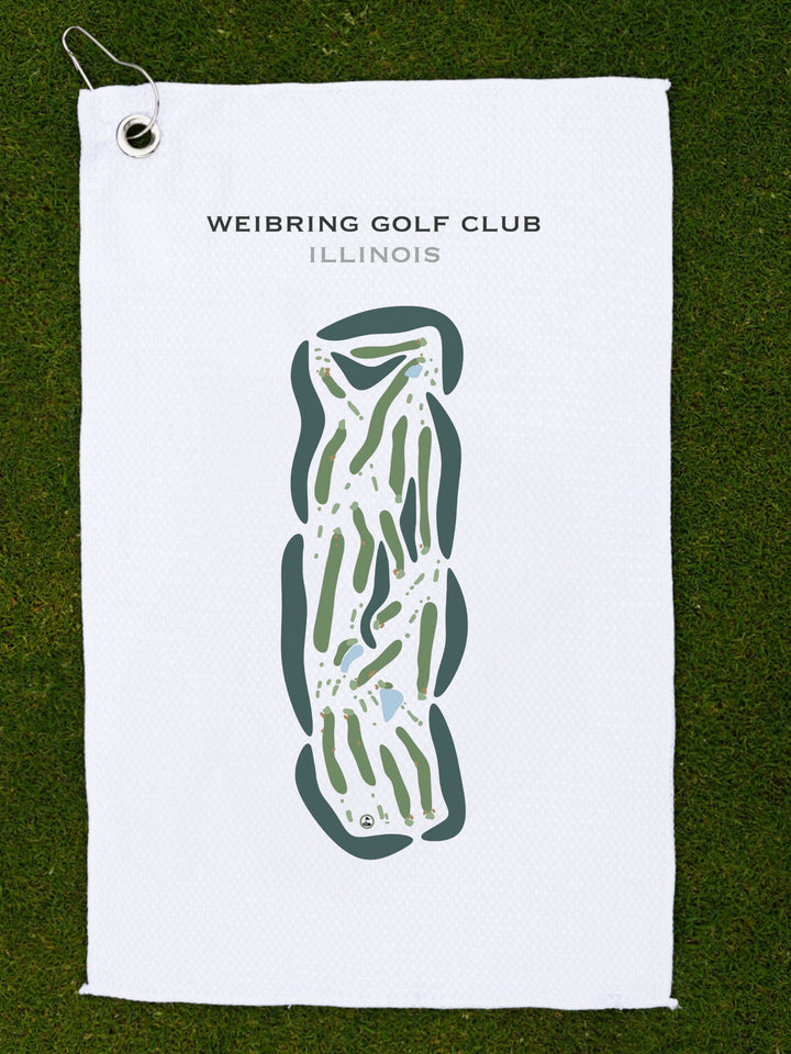 Weibring Golf Club, Illinois - Printed Golf Courses