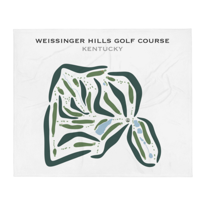 Weissinger Hills Golf Course, Kentucky - Printed Golf Courses