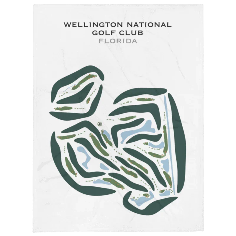 Wellington National Golf Club, Florida - Printed Golf Courses