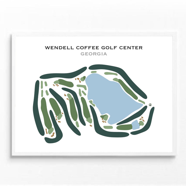 Wendell Coffee & Golf Center, Georgia - Printed Golf Courses