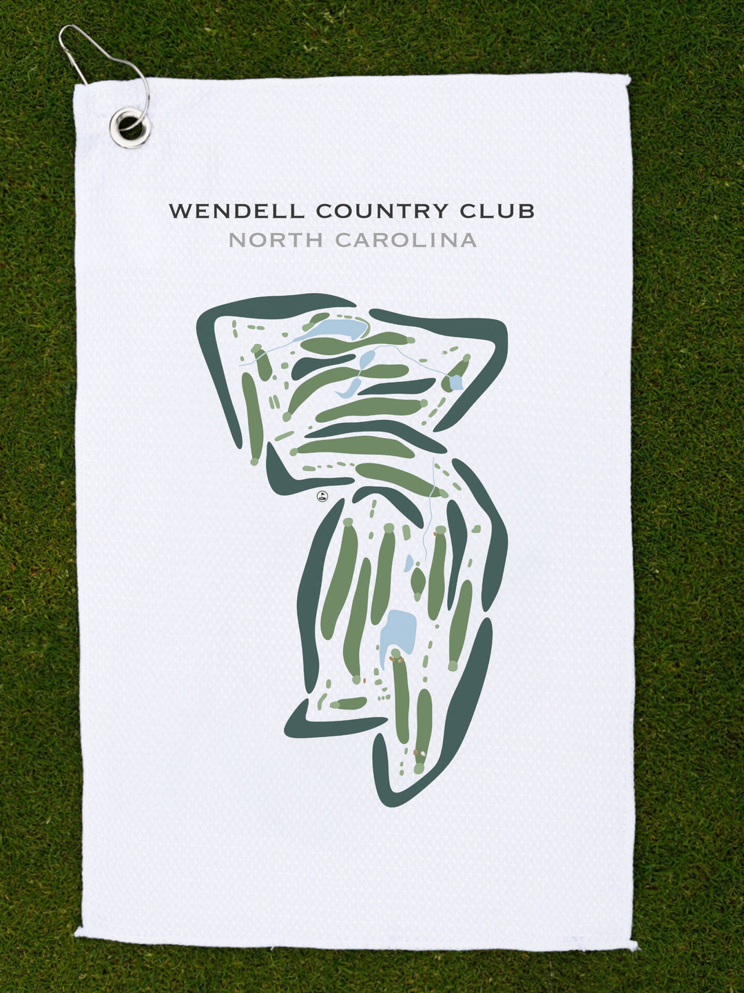 Wendell Country Club, North Carolina - Printed Golf Courses