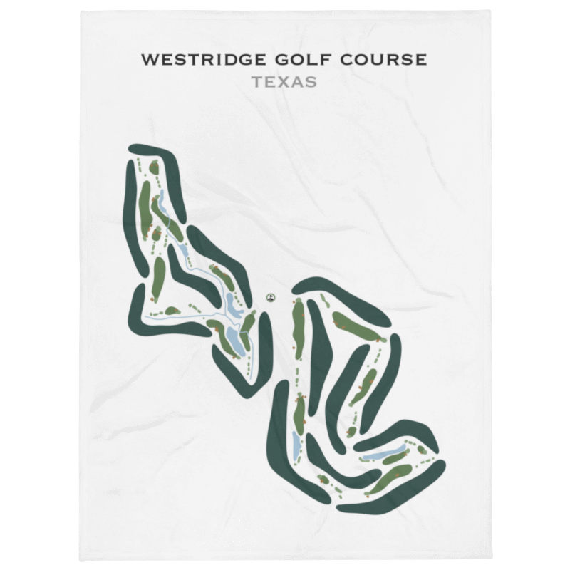 WestRidge Golf Course, Texas - Printed Golf Courses