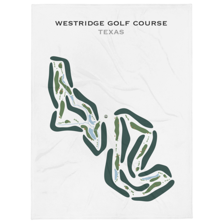 WestRidge Golf Course, Texas - Printed Golf Courses