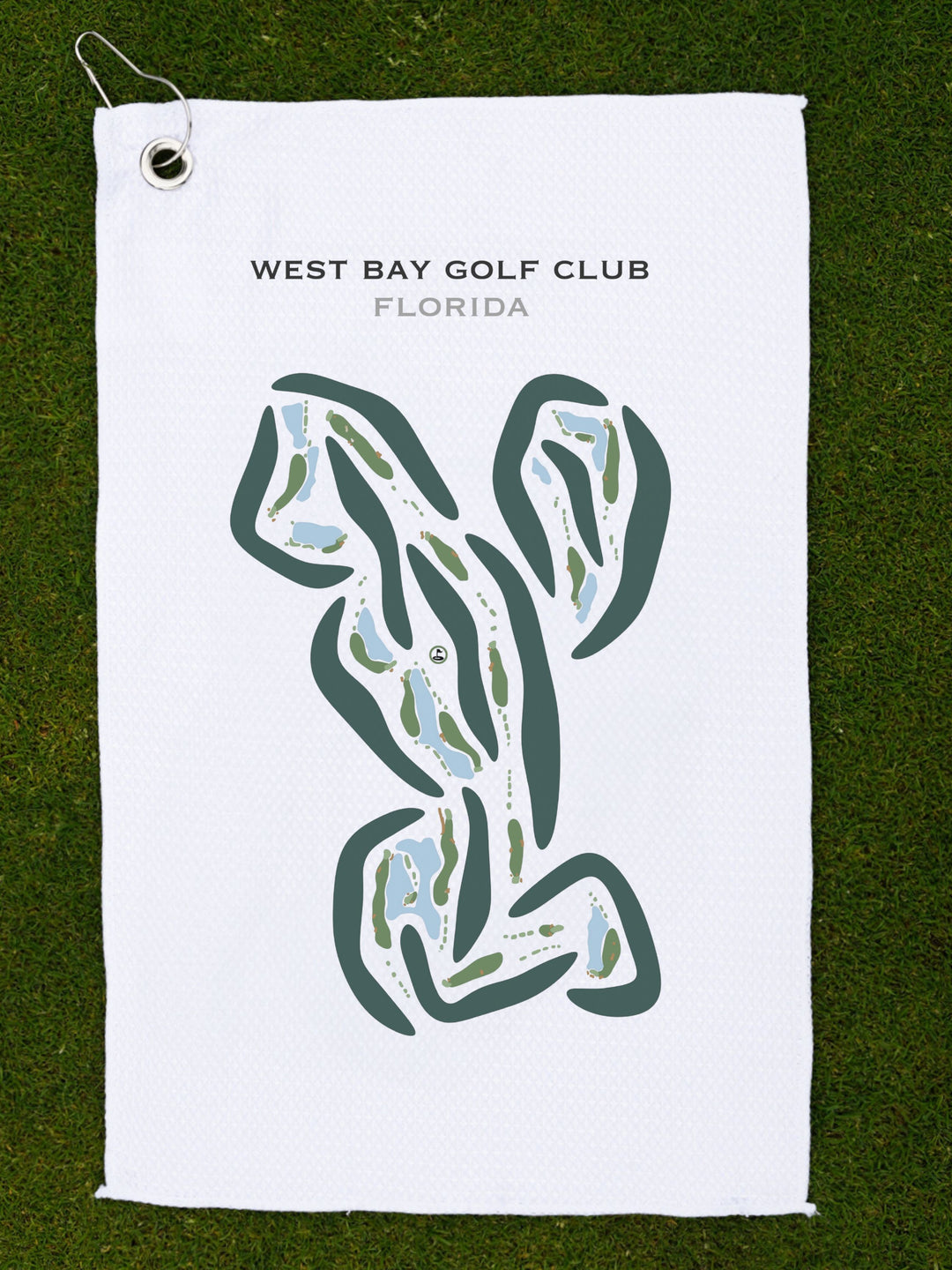 West Bay Golf Club, Florida - Printed Golf Courses