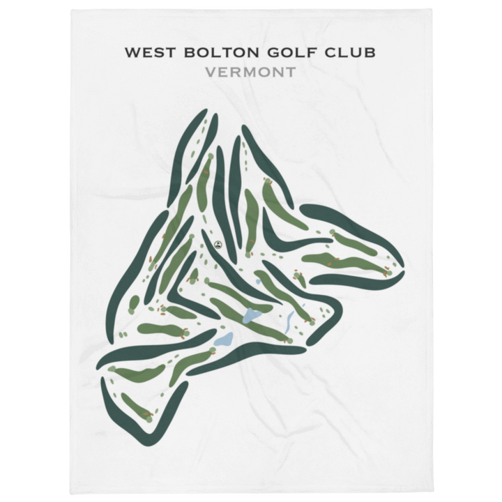 West Bolton Golf Club, Vermont - Printed Golf Courses