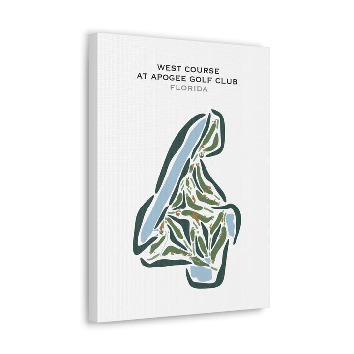 West Course at Apogee Golf Club, Florida - Printed Golf Courses