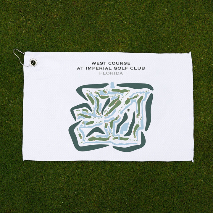 West Course at Imperial Golf Club, Florida - Printed Golf Courses