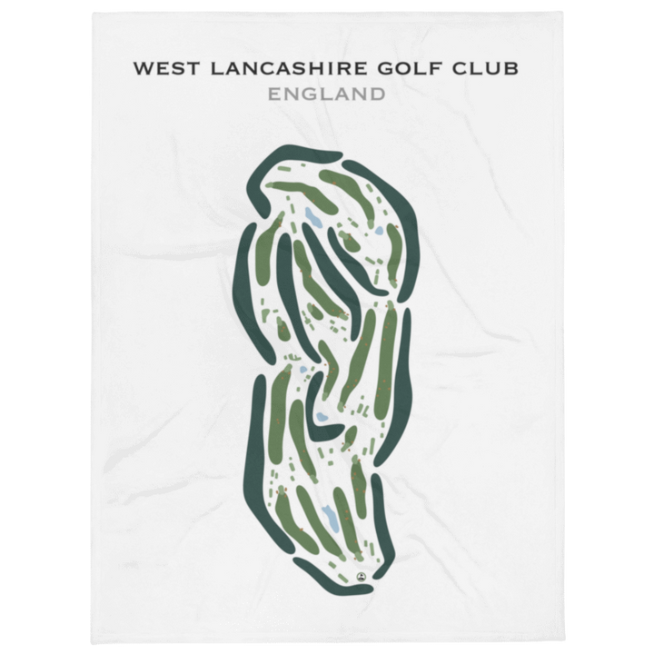 West Lancashire Golf Club, England - Printed Golf Courses