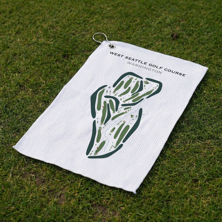West Seattle Golf Course, Washington - Printed Golf Courses