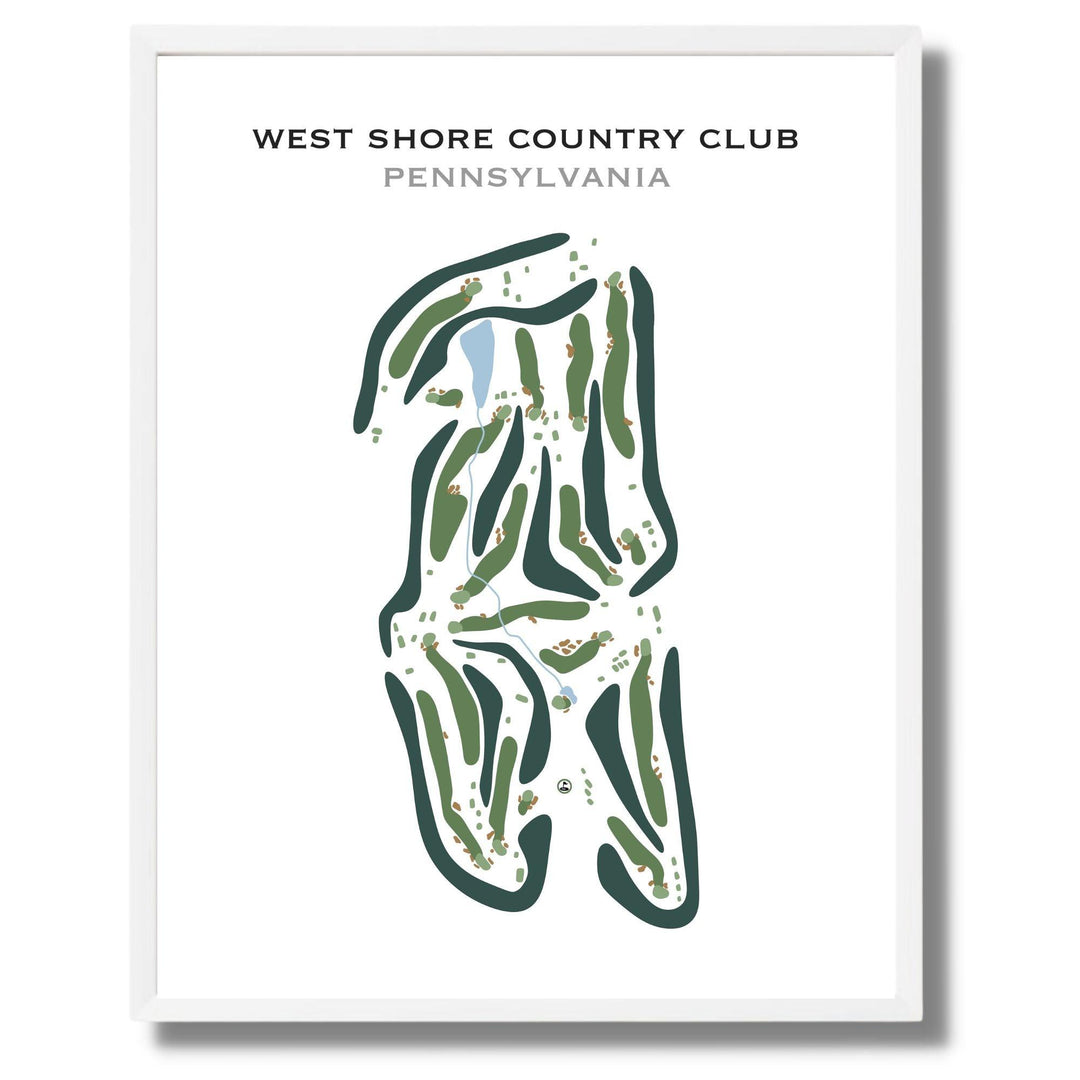 West Shore Country Club, Pennsylvania - Golf Course Prints