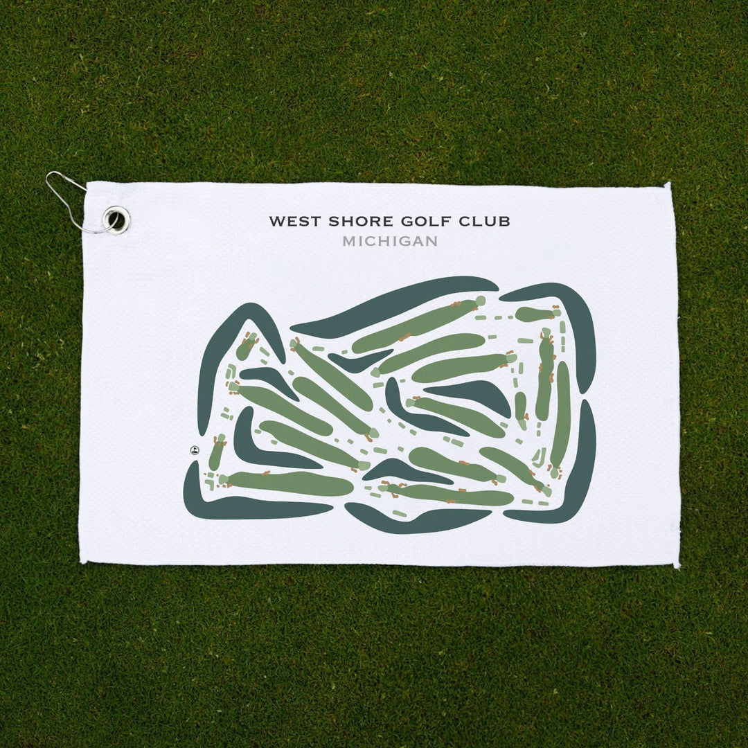 West Shore Golf Club, Michigan - Printed Golf Courses