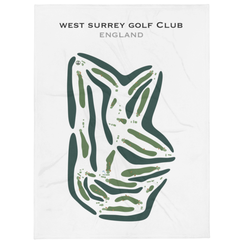 West Surrey Golf Club, England - Printed Golf Courses