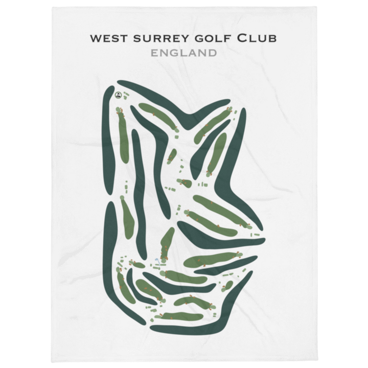 West Surrey Golf Club, England - Printed Golf Courses