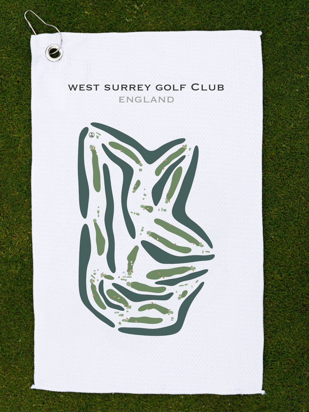 West Surrey Golf Club, England - Printed Golf Courses