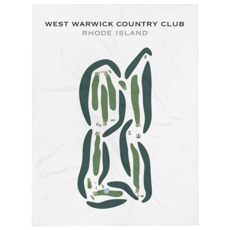 West Warwick Country Club, Rhode Island - Printed Golf Courses