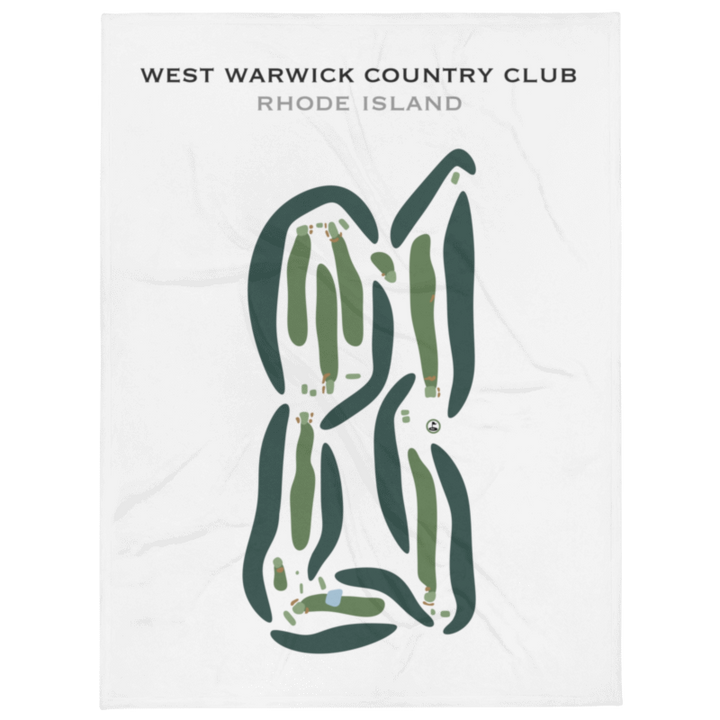 West Warwick Country Club, Rhode Island - Printed Golf Courses