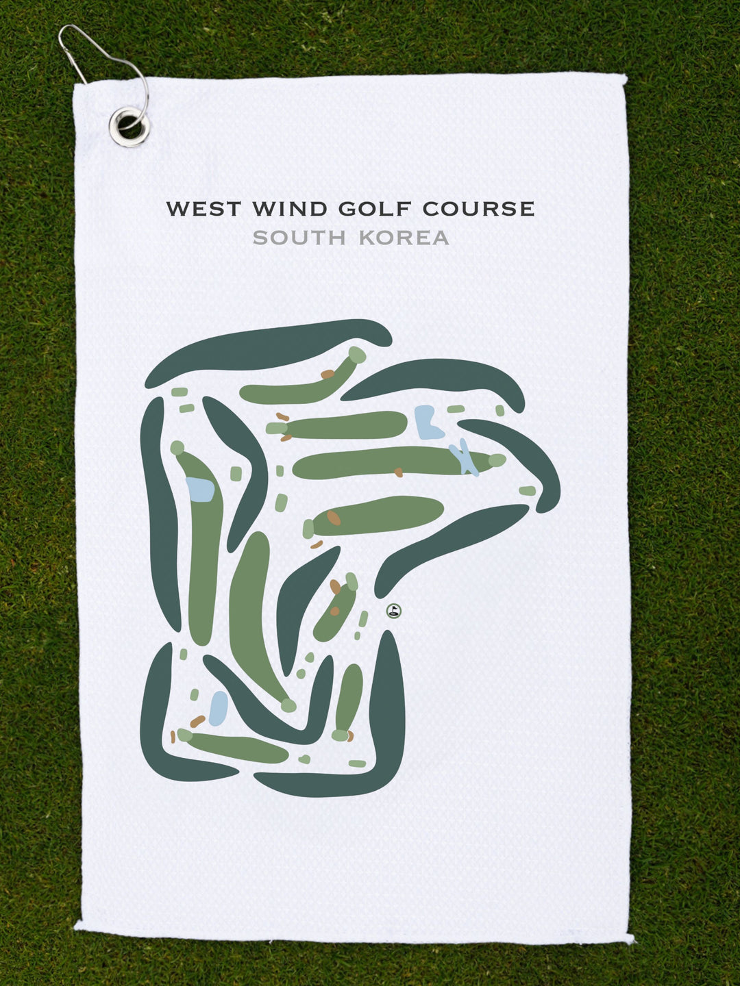 West Winds Golf Course, South Korea - Printed Golf Courses
