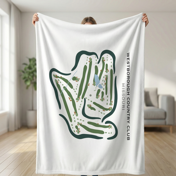 Westborough Country Club, Missouri - Printed Golf Courses