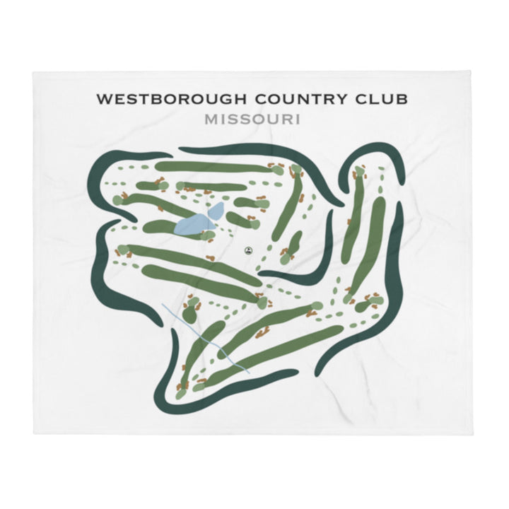 Westborough Country Club, Missouri - Printed Golf Courses