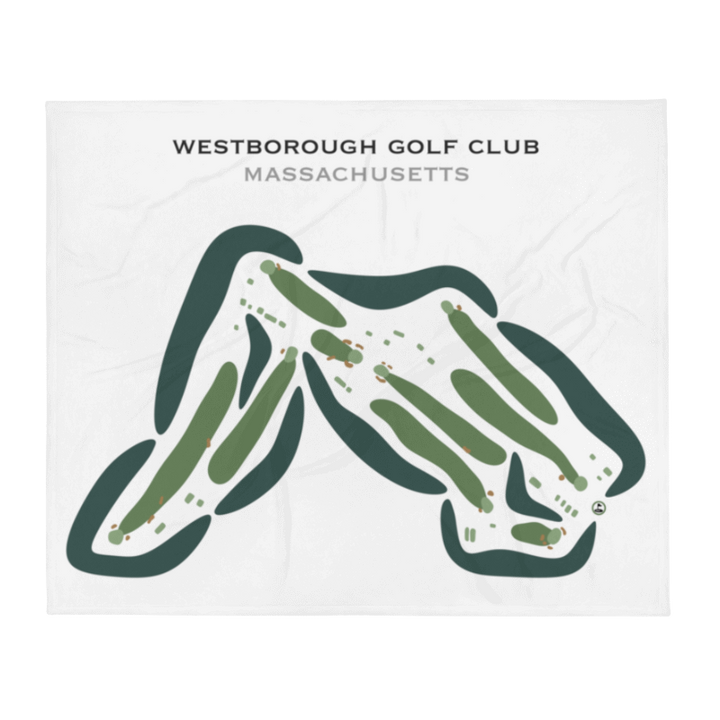 Westborough Golf Club, Massachusetts - Printed Golf Courses