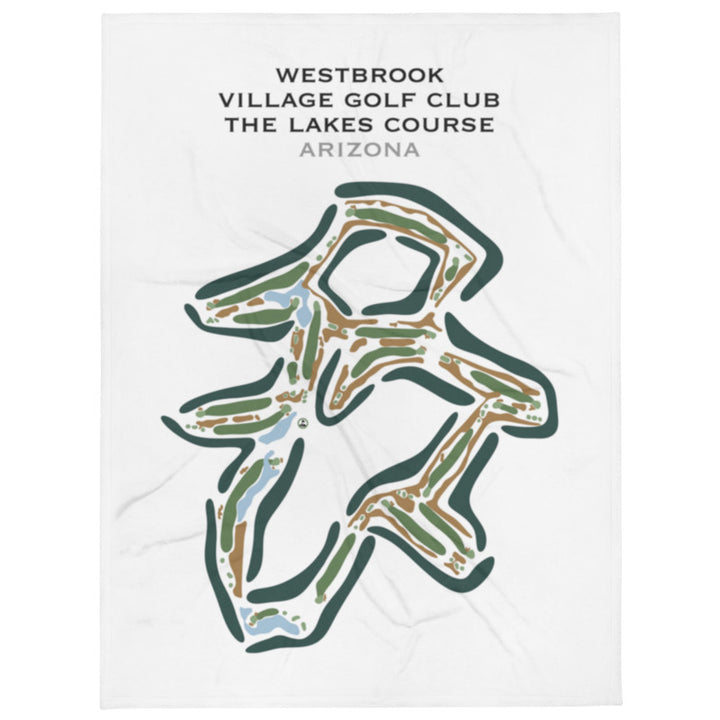 Westbrook Village Golf Club, The Lakes Course, Arizona - Printed Golf Course