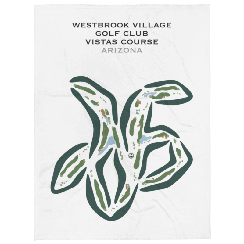 Westbrook Village Golf Club - Vistas Course, Arizona - Printed Golf Courses