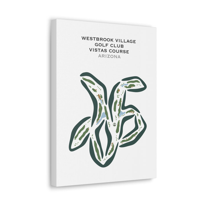 Westbrook Village Golf Club - Vistas Course, Arizona - Printed Golf Courses