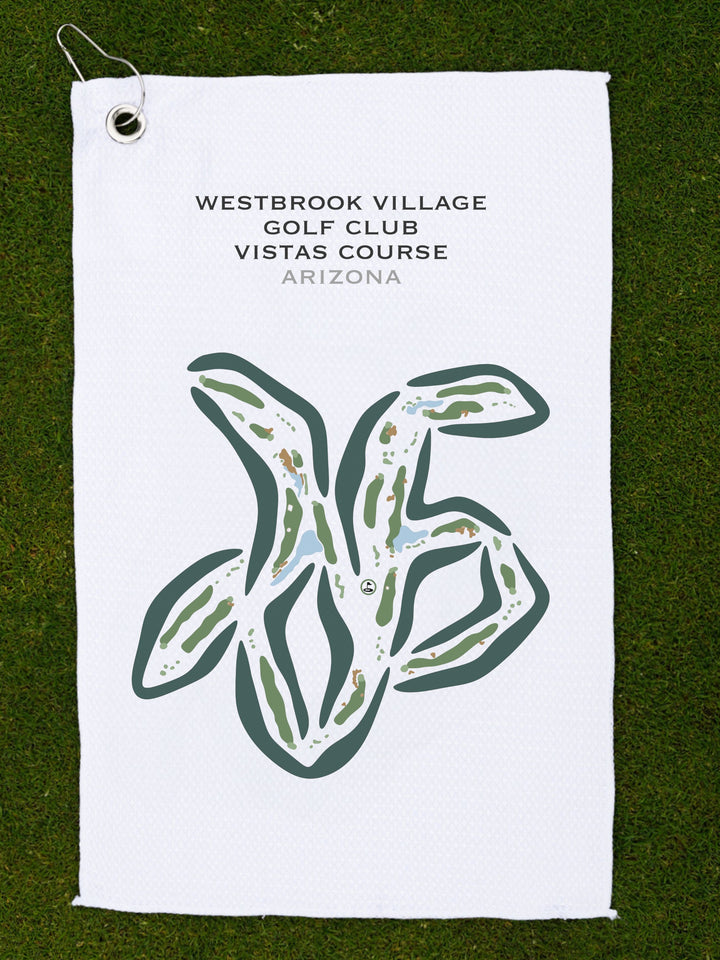 Westbrook Village Golf Club - Vistas Course, Arizona - Printed Golf Courses