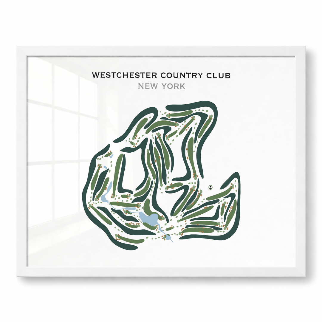 Westchester Country Club, New York - Printed Golf Courses