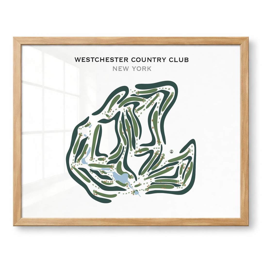 Westchester Country Club, New York - Printed Golf Courses