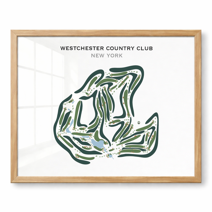 Westchester Country Club, New York - Printed Golf Courses