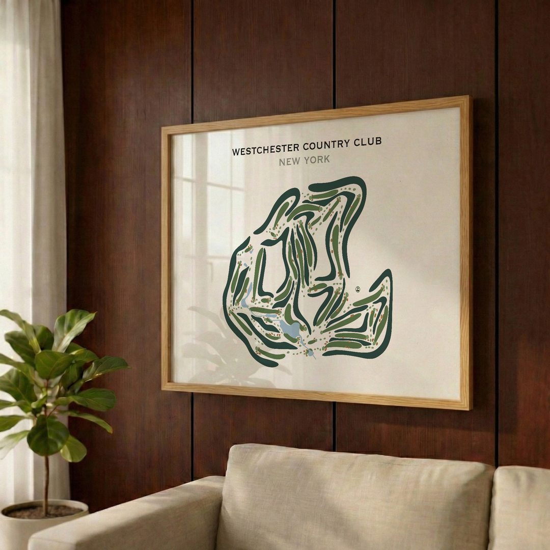 Westchester Country Club, New York - Printed Golf Courses