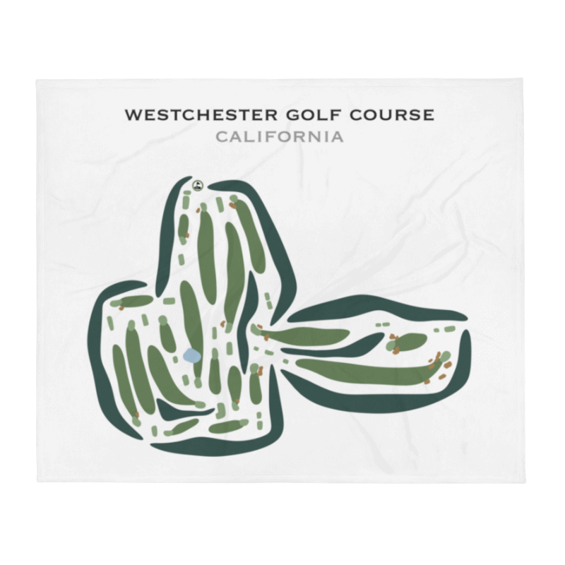 Westchester Golf Course, California - Printed Golf Courses