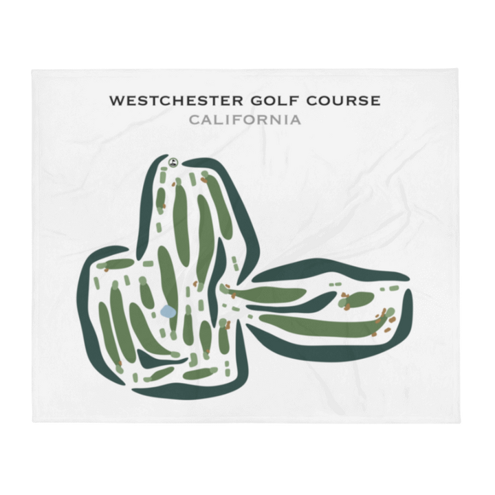 Westchester Golf Course, California - Printed Golf Courses