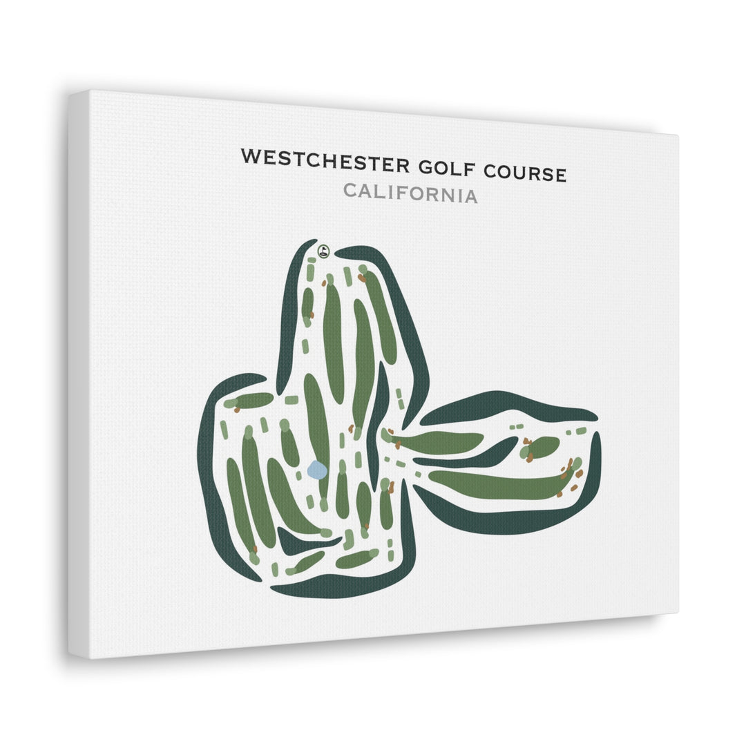 Westchester Golf Course, California - Printed Golf Courses