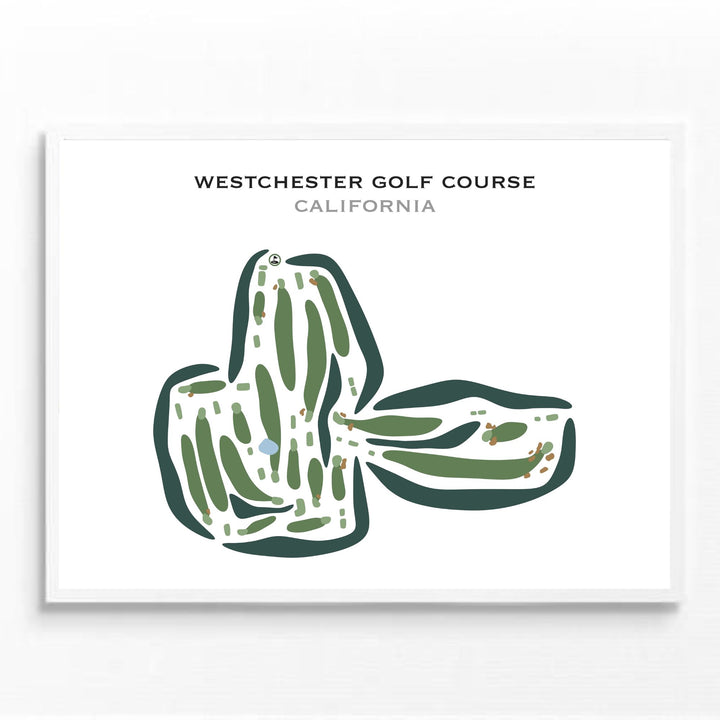 Westchester Golf Course, California - Printed Golf Courses