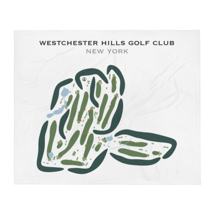 Westchester Hills Golf Club, New York - Printed Golf Courses