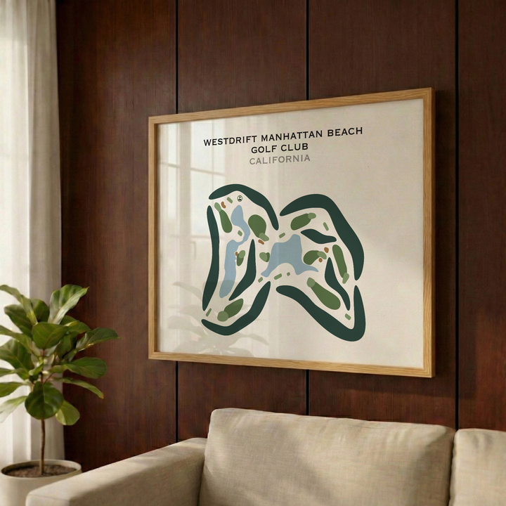 Westdrift Manhattan Beach Golf Club, California - Printed Golf Courses