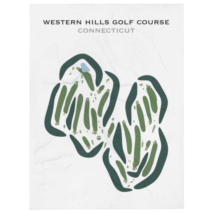 Western Hills Golf Course, Connecticut - Printed Golf Courses