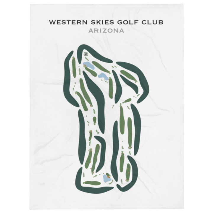 Western Skies Golf Club, Arizona - Printed Golf Courses