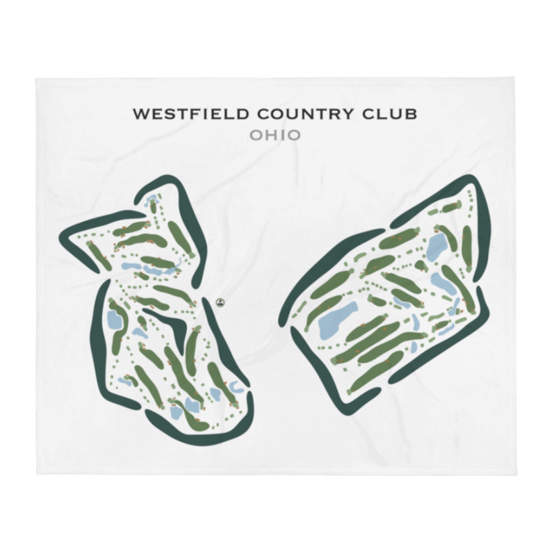 Westfield Country Club, Ohio - Printed Golf Courses