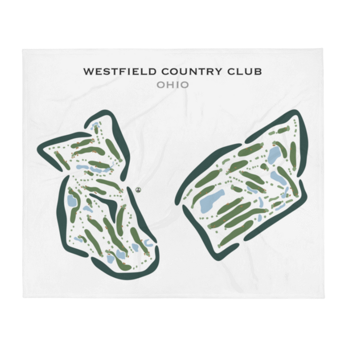 Westfield Country Club, Ohio - Printed Golf Courses