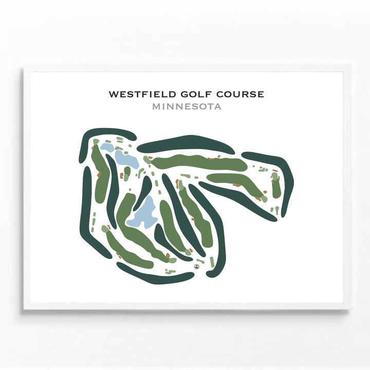 Westfield Golf Course, Minnesota - Printed Golf Courses